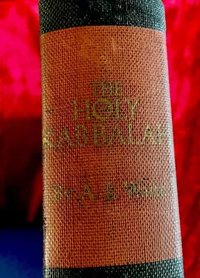 The Holy Kabbalah By A.E. Waite Hardcover RARE Excellent Condition • $175