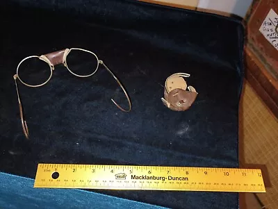 Antique Safety Glasses With No Lens • $9.99