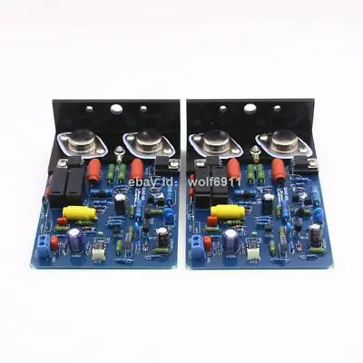 HIFI Power Amplifier Board QUAD405 2.0 AMP Board With Aluminum Angle MJ15024 • £42