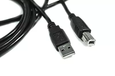 3m USB PC / Data Synch Black Cable Lead For Xerox Phaser 8570N Printer • £4.99