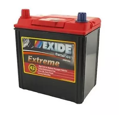 Exide Extreme X40dmf 42 Month Warranty Passenger Battery • $149