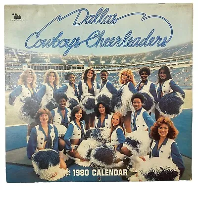 Dallas Cowboy Vintage Cheerleader Calendar 1980 Football • $45