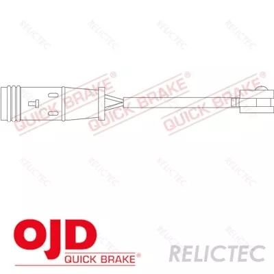 Brake Pad Wear Sensor Indicator Wire MB:W221R230S212W166W212C190X218 • £12.60