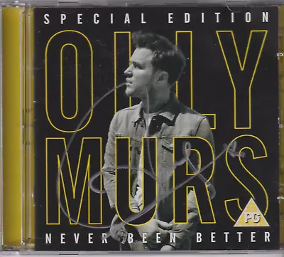 Olly Murs -  Never Been Better Special Edition (CD / DVD) .... Signed • £8.95