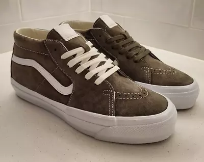 Vans OTW Sk8 Mid 83 Pig Suede Turtle Brown Mens Size 9 WTAPS 90's NOAH J CREW • $90