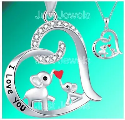 Unusual Gifts For Xmas Silver Necklace I Love You  • £5.38