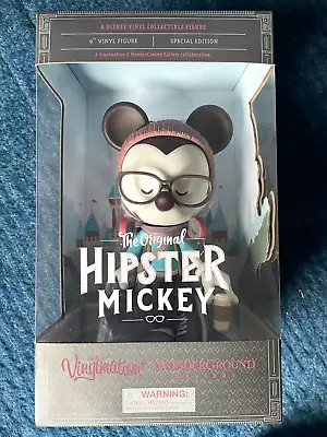 Disney Vinylmation Hipster Mickey Mouse 9” Figure By Jerrod Maruyama NRFB • $57