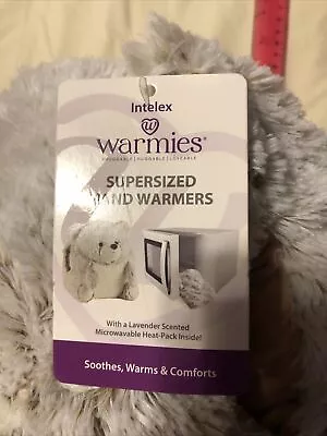 New With Tags Intelex Warmies Hedgehog. Supersized Hand Warmers. Soothes/Comfort • $30