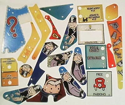 $187.95 • Buy Playfield Butyrate Plastic Set - Stern Monopoly 803-5905