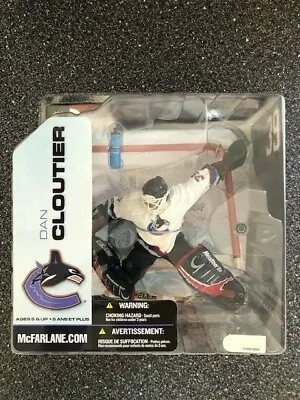 MacFarlane Hockey NHL Series 5 - Dan Cloutier (Vancouver) WHITE VARIANT • $30