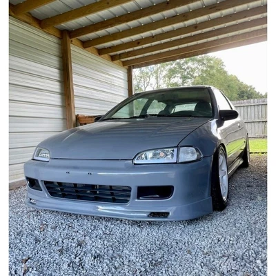 $65 • Buy Air Ducts ABS Honda Civic Eg 2/3 Dr 92-95 On Bumper Tegiwa Style Left