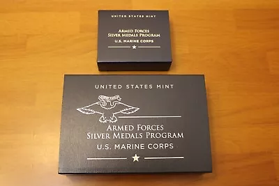 2022 And 2023 Marine Corps Silver Medals - 2.5 And 1.0 Ounce • $315