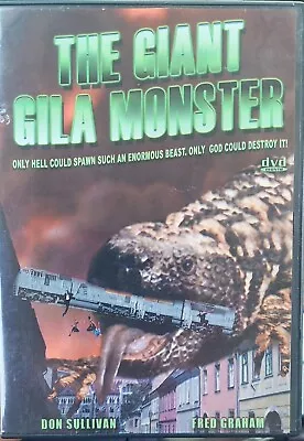 The Giant Gila Monster (1959 Miracle Pictures DVD  Ray Kellogg) Don Sullivan • $9.99