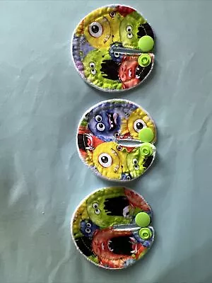 G-TUBE PADS MIC-KEY Button Feeding Tube 3 Pads Little Monsters Theme • $6