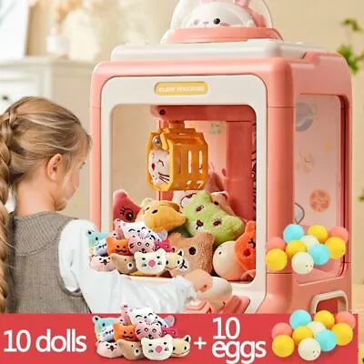 £27.17 • Buy Automatic Doll Machine Kids Coin Operated Play Game Mini Claw Catch Toys Gifts