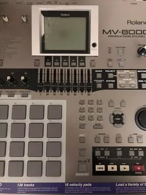 Roland MV-8000 Production Studio Mixing Mastering Sampling • £350.72