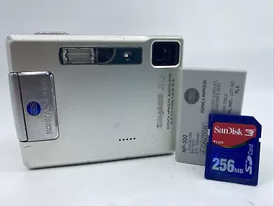 Konica Minolta Dimage Xg 3.2MP Compact Digital Camera Silver (Read Description) • $29.99