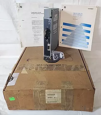 *New* Allen Bradley 1772-LZ D Mini-PLC-2/02 Processor 1772LZD / Mini-PLC Manual • $349.99