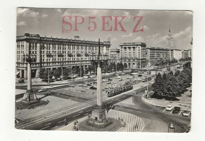£2 • Buy Warszawa Warsaw Poland 1972 QSL Radio RP 6x4 Postcard 471c