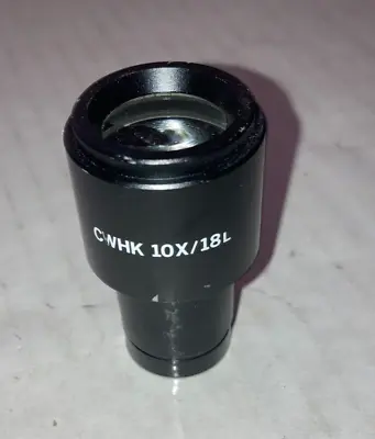 Olympus Cwhk 10x/18l Microscope Eyepiece • $55.84