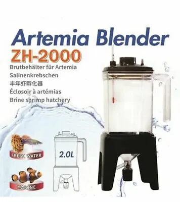 Ziss ZH-2000 Brine Hatchery Blender In 2 Sizes • $88.95