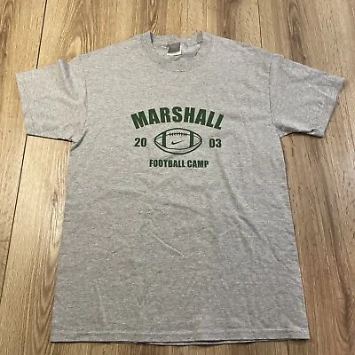 2003 Marshall Football Camp Nike Tshirt Medium • $19.99