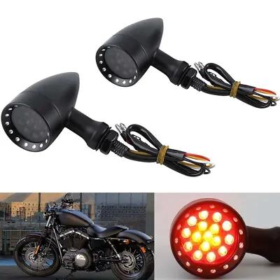 Bullet LED Turn Signal Light For Yamaha Virago XV 250 500 535 700 750 920 1100 • $22.59