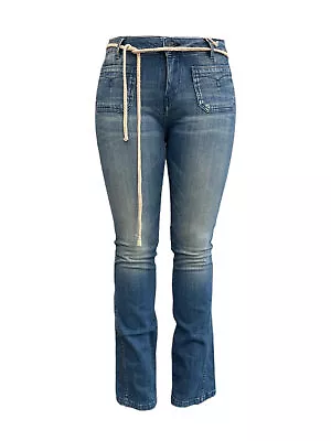 MAISON SCOTCH Women's Blue Flared Tie Dye Jeans #756 NWT • $63.60