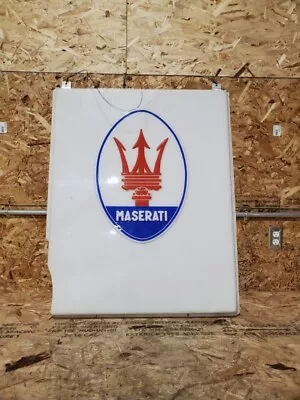 Vintage Maserati Dealership Light Up Sign • $1399.99