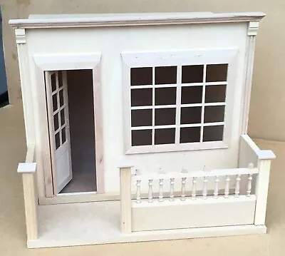 MDF Wood Shop Shadow Box Kit With A Terrace Tumdee 1:12 Scale Dolls House V23042 • £59.99