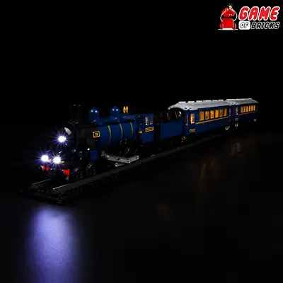 LED Light Kit For The Orient Express Train - Compatible With LEGO® 21344 Set • £26.01