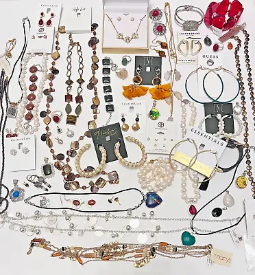 Lot Of 60 New Designer Jewelry; Guess Lucky Bernini Style Charter Unbranded • $149.95