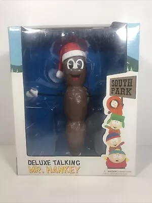 2006 Deluxe Talking Mr. Hankey Figure South Park Mezco Toys Sealed Box Works • $78.20