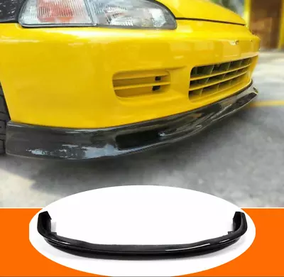 For Honda Civic EG 1992-1995 Carbon Fiber Spoon Front Bumper Lip Spoiler Bodykit • $1573