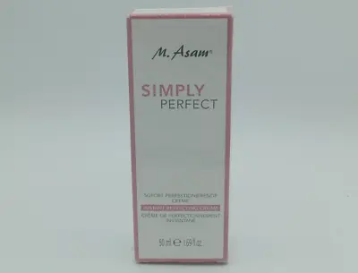 M. Asam Simply Perfect Instant Perfecting Cream 1.69 Fl Oz OPEN BOX UNUSED • $24.99