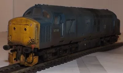 Bachmann 32-776ds Class 37 Diesel Locomotive 37130 Br Blue Weathered Dcc Sound • £87