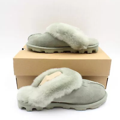 UGG Coquette Twinface Sheepskin Slippers In Shaded Clover - US 7 (197634024967) • $74.97