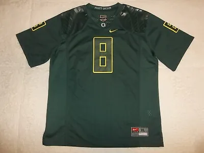 MINT Marcus Mariota #8 Oregon Ducks NIKE LIMITED Football Jersey YOUTH Boys XL • $34.95