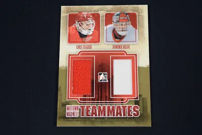 Dominik Hasek Chris Osgood 2012-13 ITG Motown Madness Teammates Dual Jerseys • $20