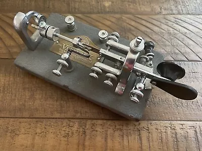 1956 Vibroplex Original Standard Morse Code Bug - With 2 Weights • $100