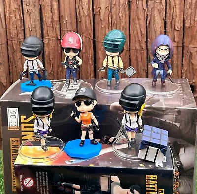 PUBG Playerunknown's Battlegrounds 8cm Action Figure Toy Lot Collectible Bundle • $49