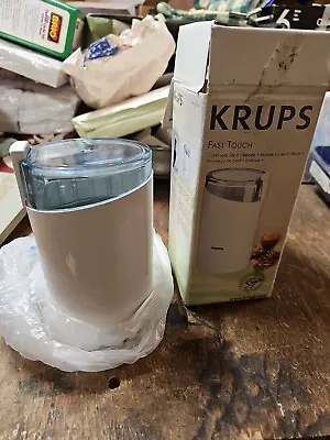Krups MCF KM75 Electric Spice And Coffee Grinder - White • $9.99