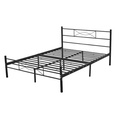 FetiNes Small Double Bed 120 X 190 Cm Metal Bed Ecuador