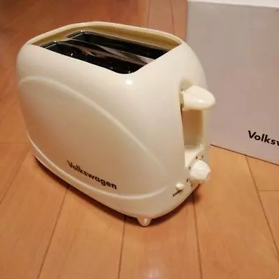 Volkswagen Toaster Ivory VW Benefits Interior 100V Limited From Japan • $51.98