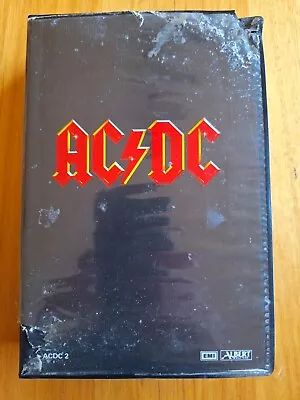 AC/DC Vol. 2 Box Set Cassette 6 Tape Set Albert Productions/EMI TC-ACDC 2 Damage • $145