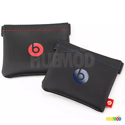 Lot Of 2 Genuine Beats By Dr Dre UrBeats IBeats Soft Magnet Carrying Case Pouch • $8.79