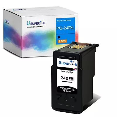 1PK 240XL Black Ink Cartridge For Canon PIXMA MG2120 MG2220 MG3120 MG3122 • $19.85