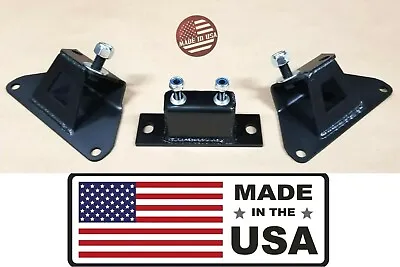 [SR] Solid Engine Motor & Trans Mounts FOR 86-95 Mustang LX & GT 5.0L 5.8L 302 • $60.90