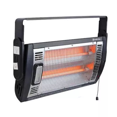 Dual Quartz Heater Ceiling Mount 1500W High Powered Infrared Metal Safety Grille • $92