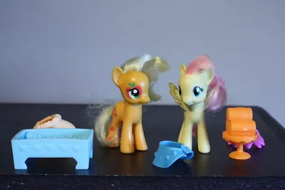 2014 AppleJack Fluttershy My Little Pony MLP G4 CMM With Accessories • $7.95